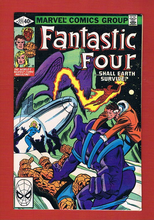 Fantastic Four #221 (Aug 1980), 8.5 VF+