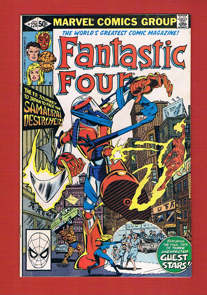 Fantastic Four #226 (Jan 1981), 8.0 VF