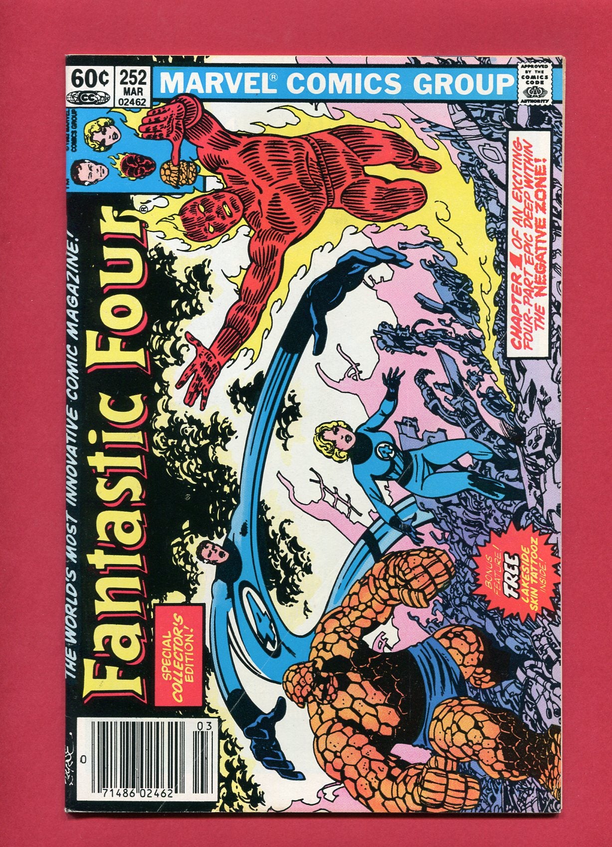 Fantastic Four #252 (Mar 1983), 4.5 VG+
