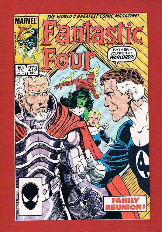 Fantastic Four #273 (Dec 1984), 8.5 VF+