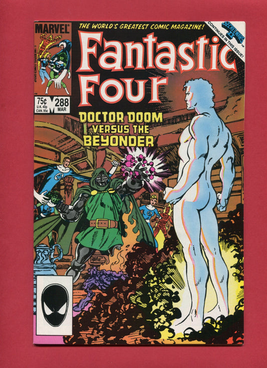 Fantastic Four #288 (Mar 1986), 8.5 VF+
