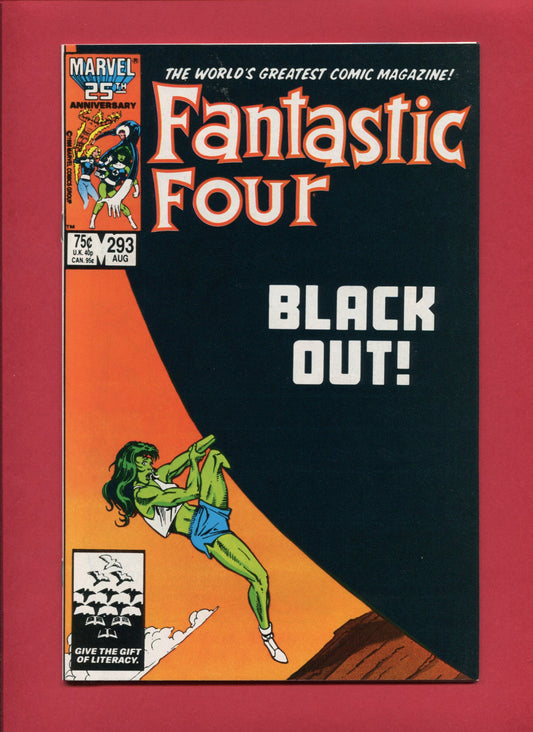 Fantastic Four #293 (Aug 1986), 9.2 NM-