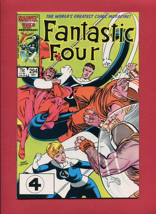 Fantastic Four #294 (Sep 1986), 9.2 NM-