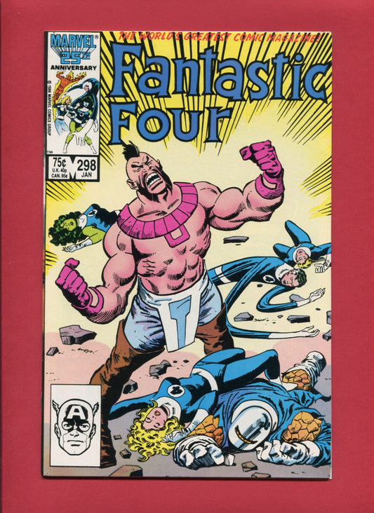 Fantastic Four #298 (Jan 1987), 9.2 NM-