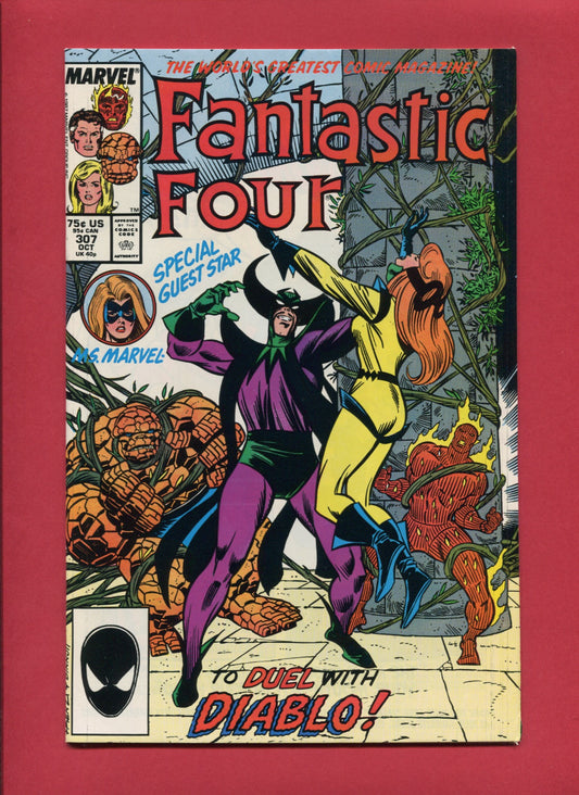 Fantastic Four #307 (Oct 1987), 7.5 VF-