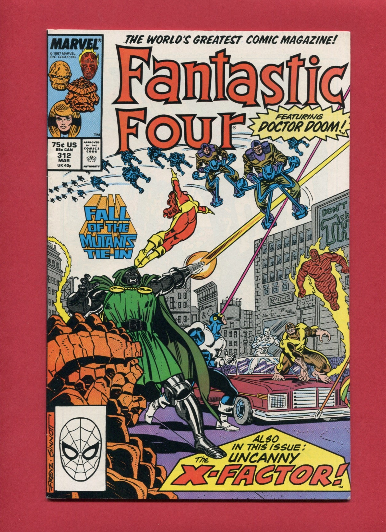 Fantastic Four #312 (Mar 1988), 7.5 VF-