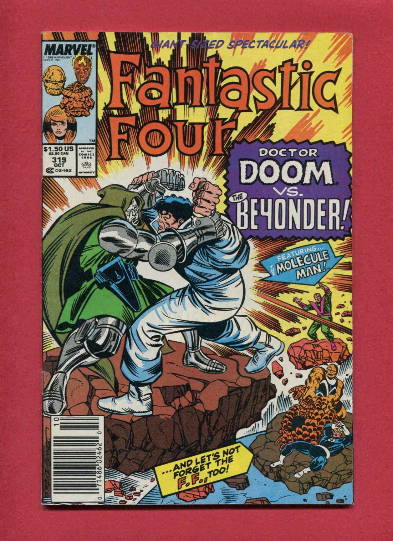 Fantastic Four #319 (Oct 1988), 7.0 FN/VF