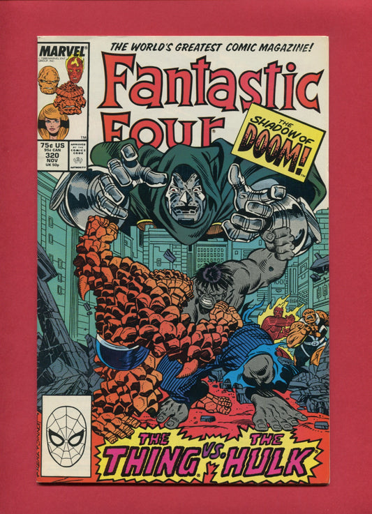 Fantastic Four #320 (Nov 1988), 7.5 VF-