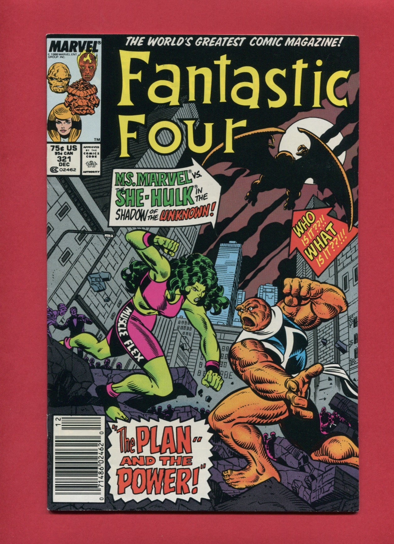 Fantastic Four #321 (Dec 1988), 8.0 VF