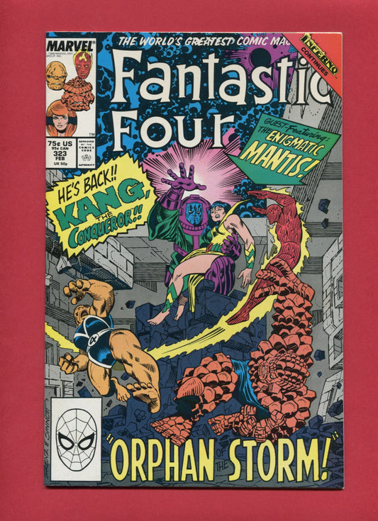 Fantastic Four #323 (Feb 1989), 9.2 NM-