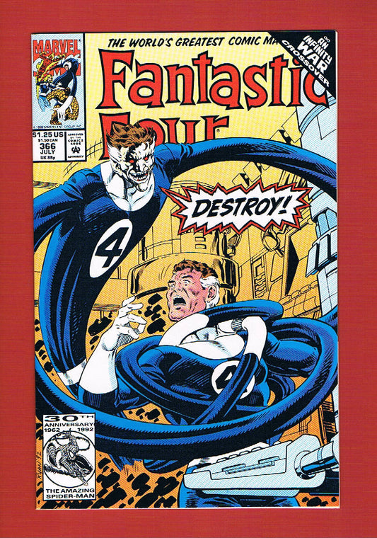 Fantastic Four #366 (Jul 1992), 9.0 VF/NM
