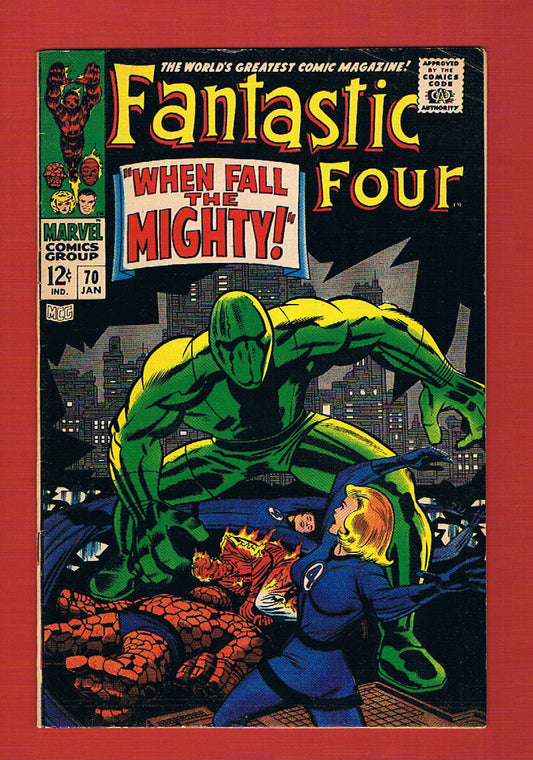 Fantastic Four #70 (Jan 1968), 6.0 FN