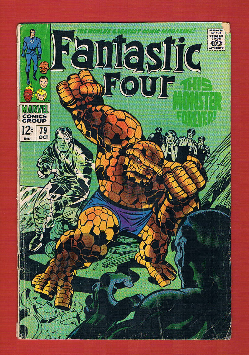 Fantastic Four #79 (Oct 1968), 4.5 VG+