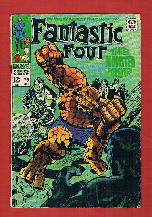 Fantastic Four #79 (Oct 1968), 4.5 VG+