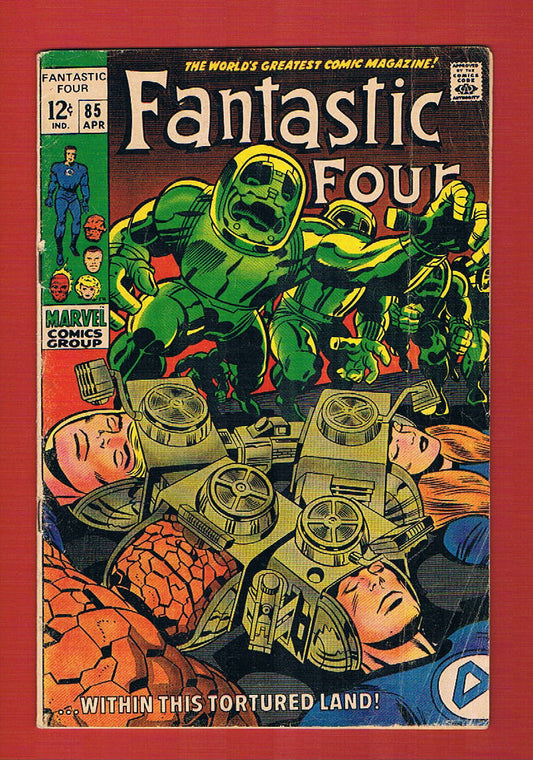 Fantastic Four #85 (Apr 1969), 4.5 VG+