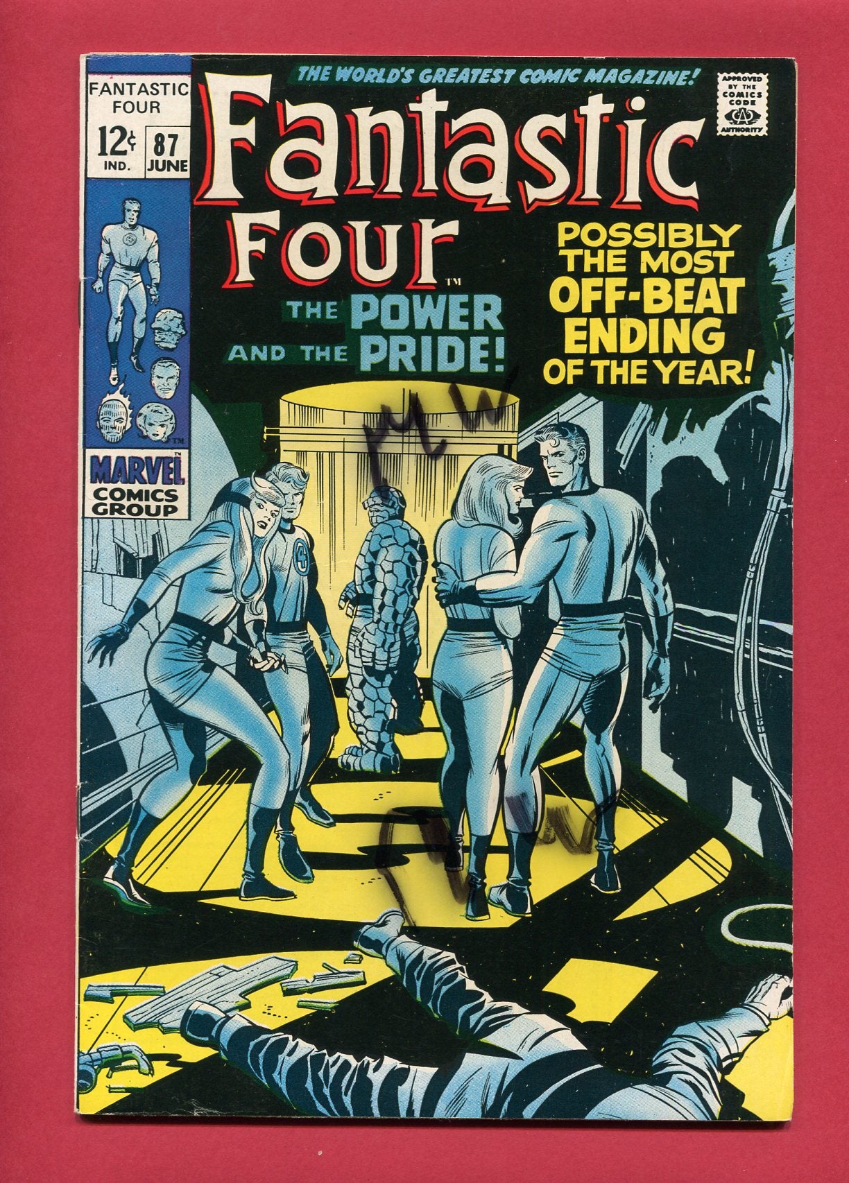 Fantastic Four #87 (Jun 1969), 5.0 VG/FN