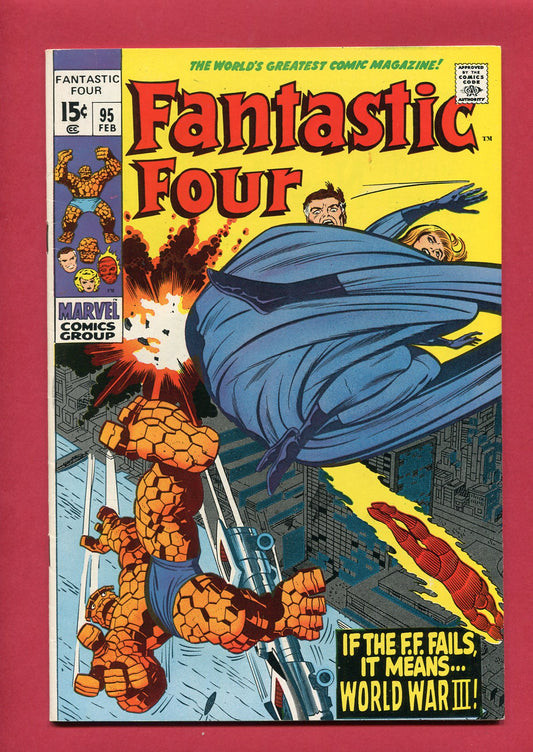 Fantastic Four #95 (Feb 1970), 8.0 VF