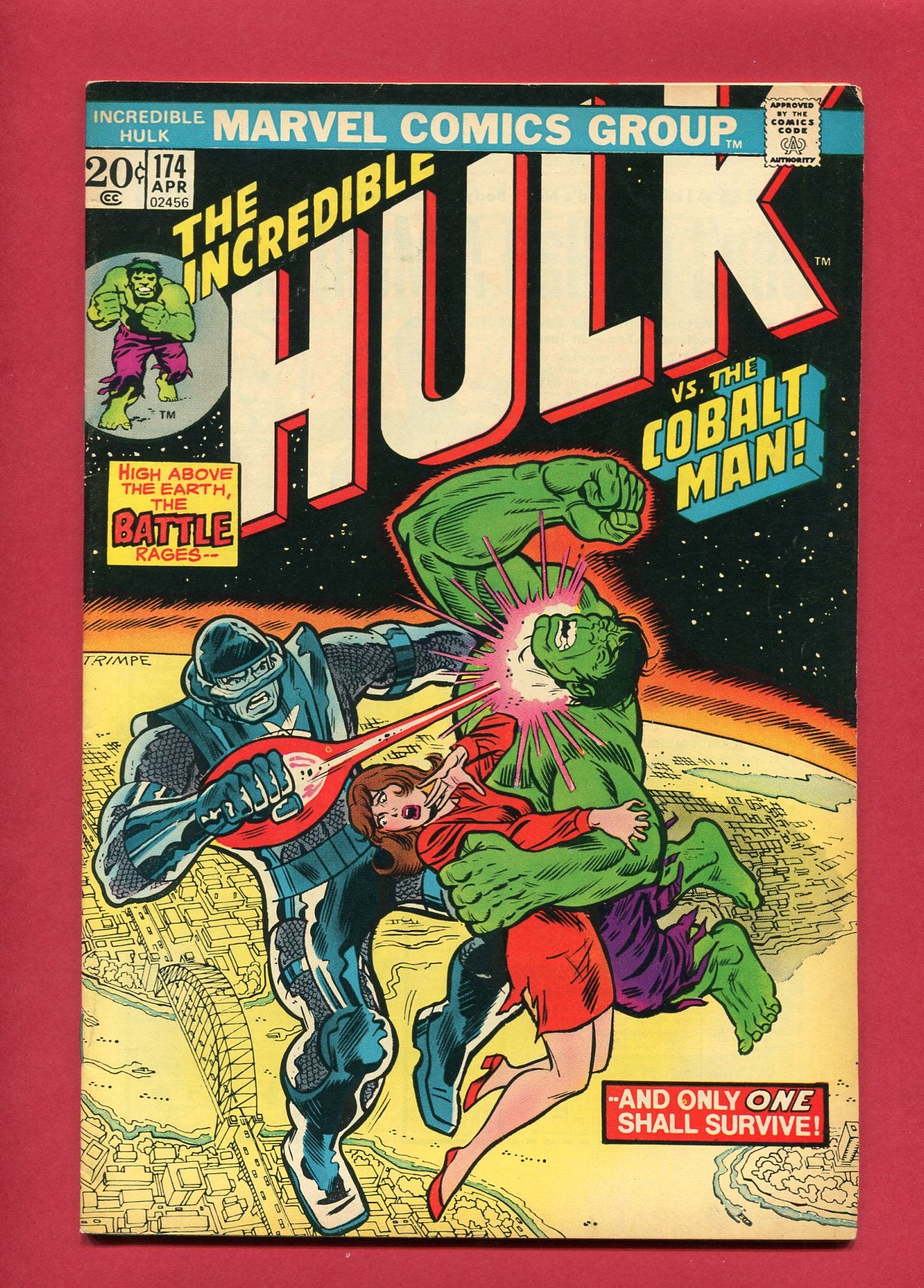 Incredible Hulk #174 (Apr 1974), 8.0 VF