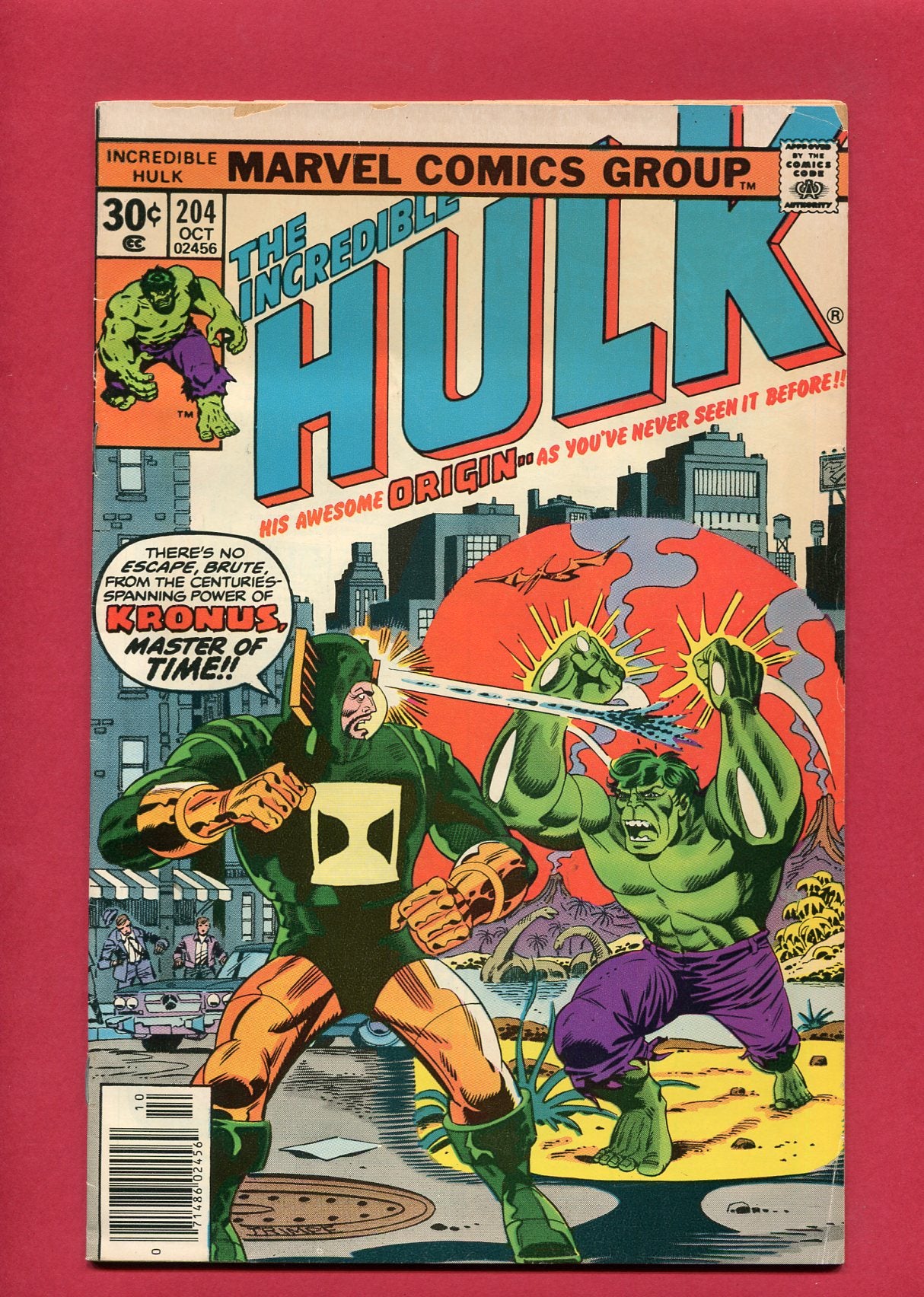 Incredible Hulk #204 (Oct 1976), 3.5 VG-