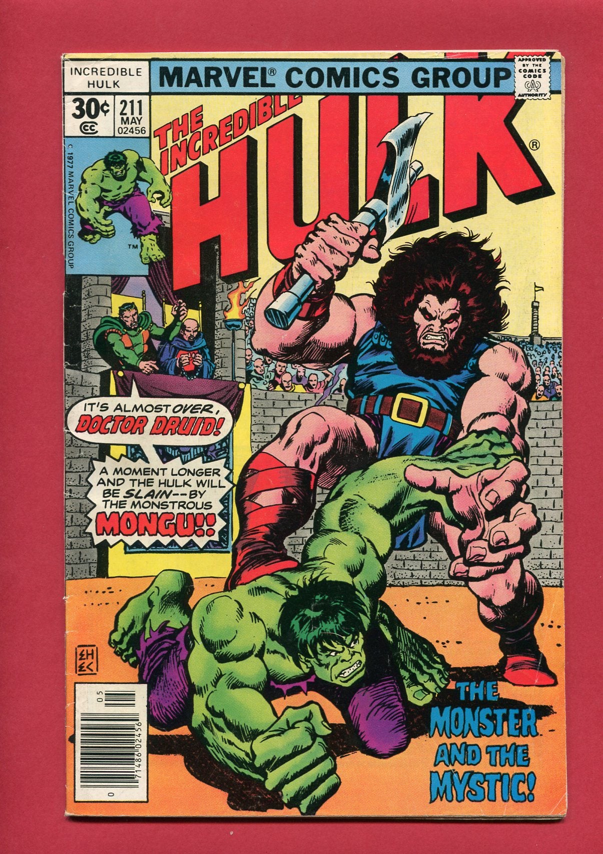 Incredible Hulk #211 (May 1977), 4.5 VG+