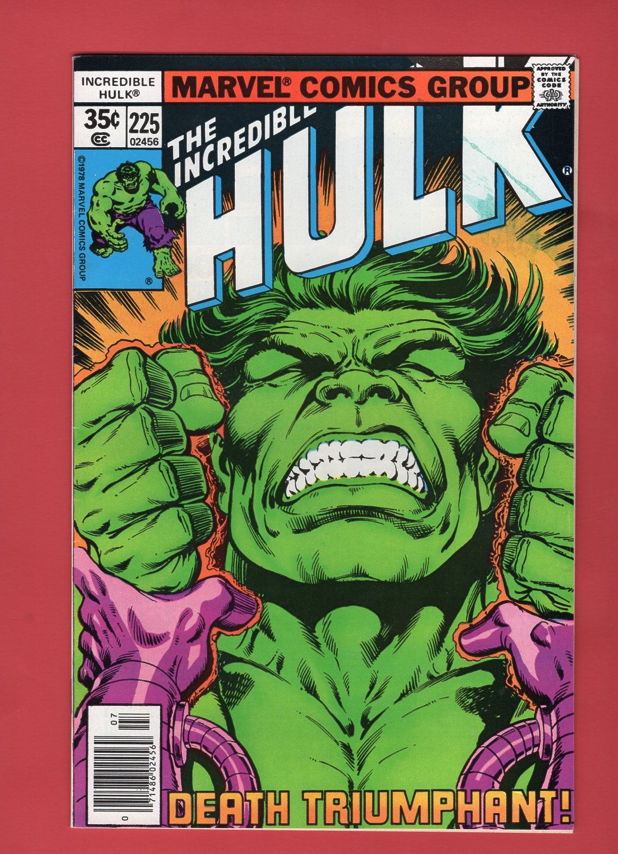 Incredible Hulk #225 (Jul 1978), 6.5 FN+