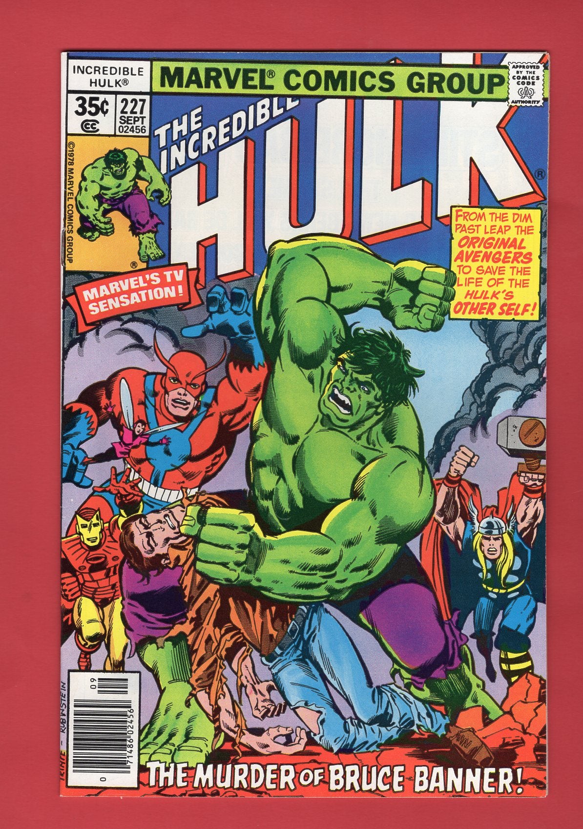 Incredible Hulk #227 (Sep 1978), 7.5 VF-