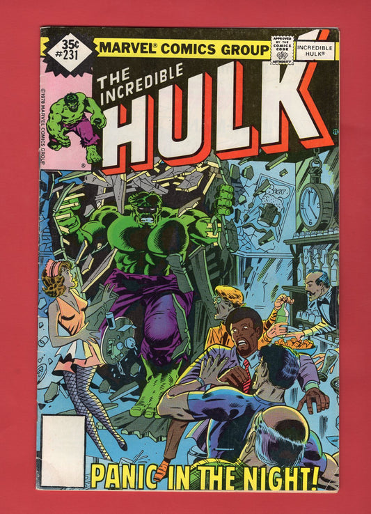 Incredible Hulk #231 (Jan 1979), 4.5 VG+