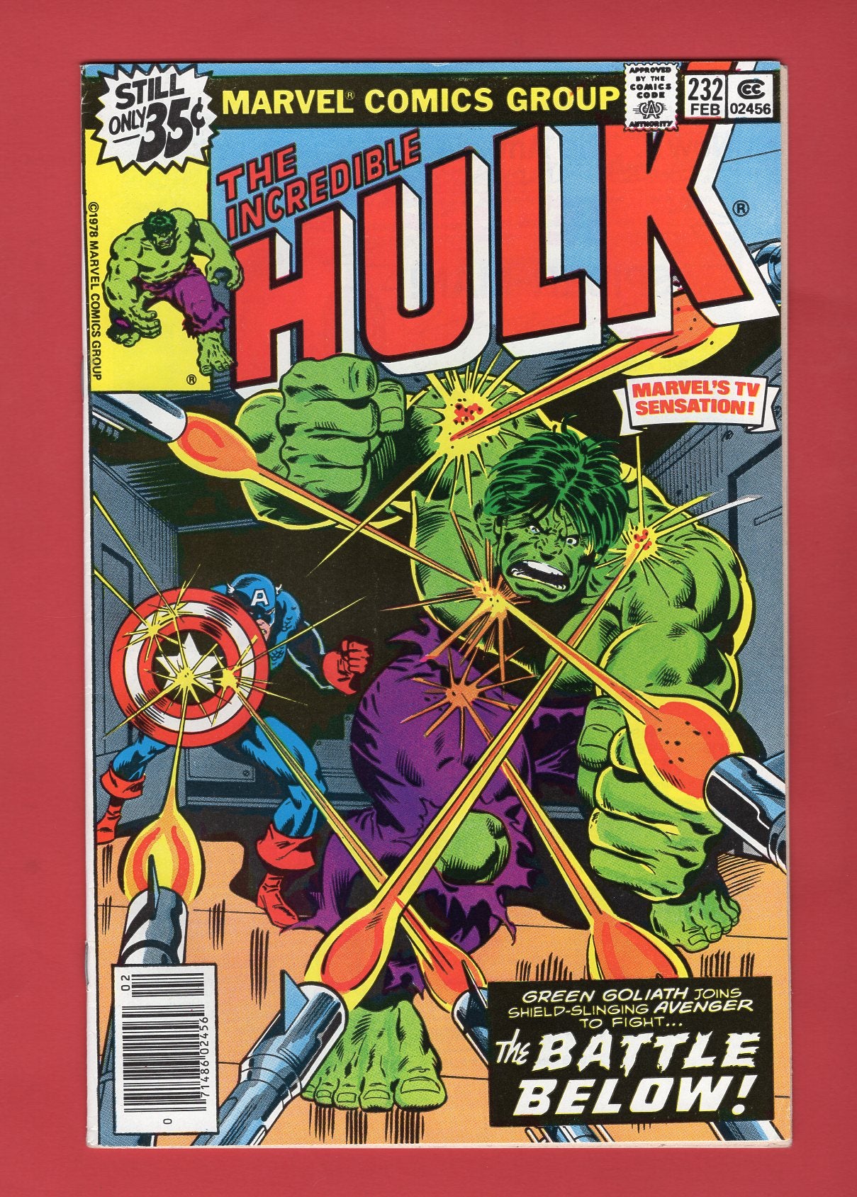 Incredible Hulk #232 (Feb 1979), 7.5 VF-