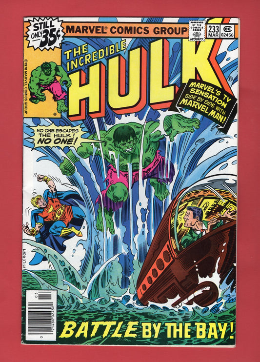 Incredible Hulk #233 (Mar 1979), 6.5 FN+