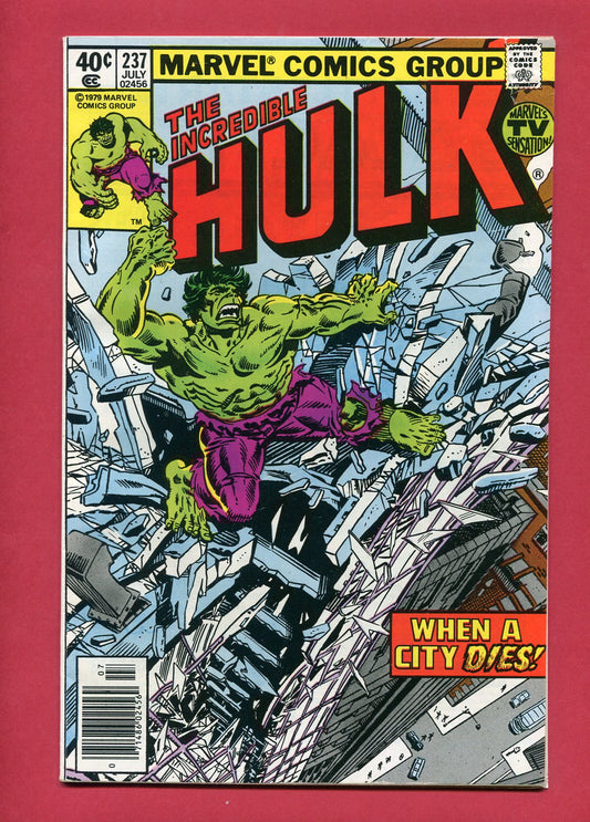 Incredible Hulk #237 (Jul 1979), 6.5 FN+