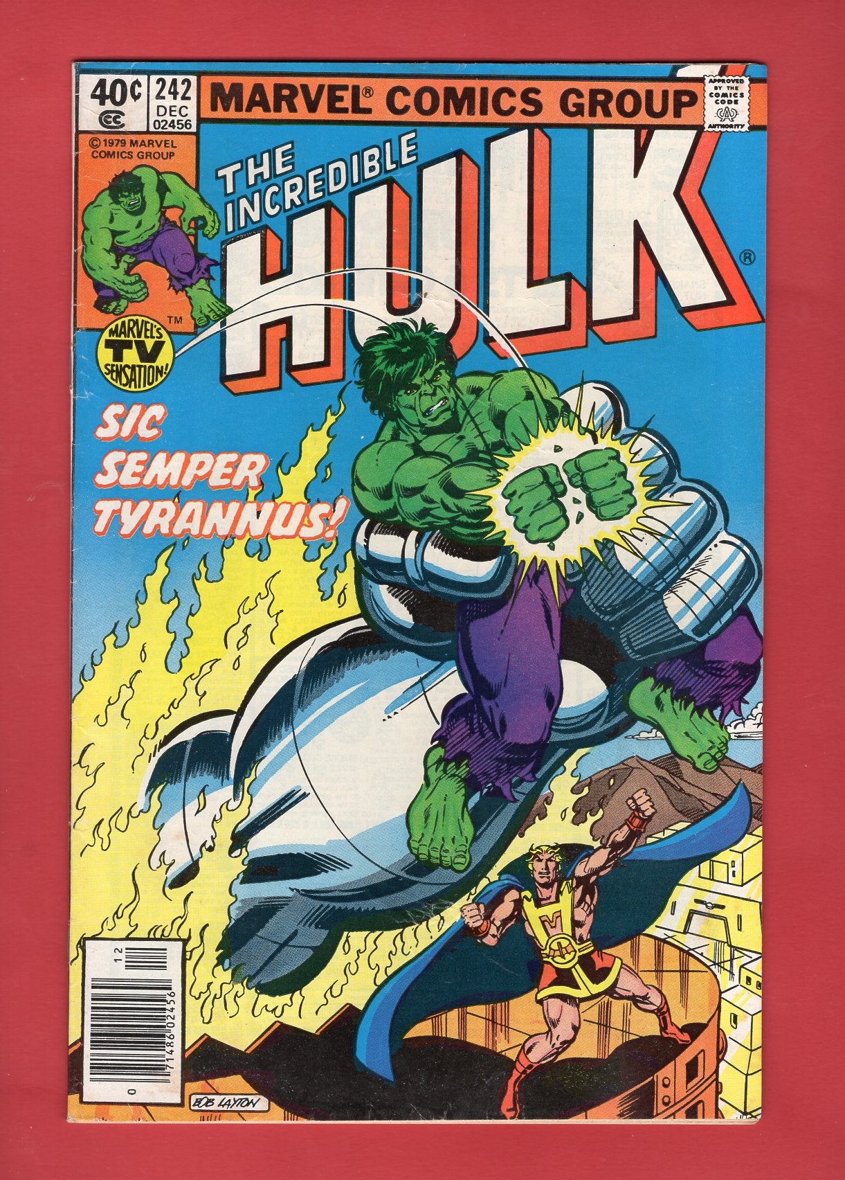Incredible Hulk #242 (Dec 1979), 5.5 FN- Newsstand