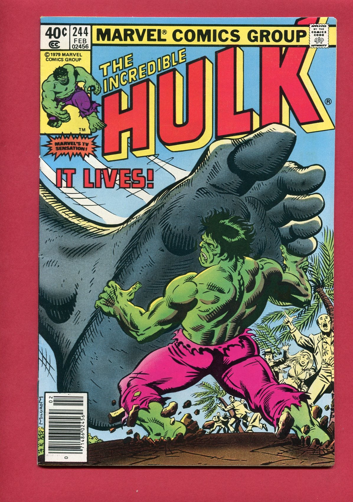 Incredible Hulk #244 (Feb 1980), 9.2 NM-