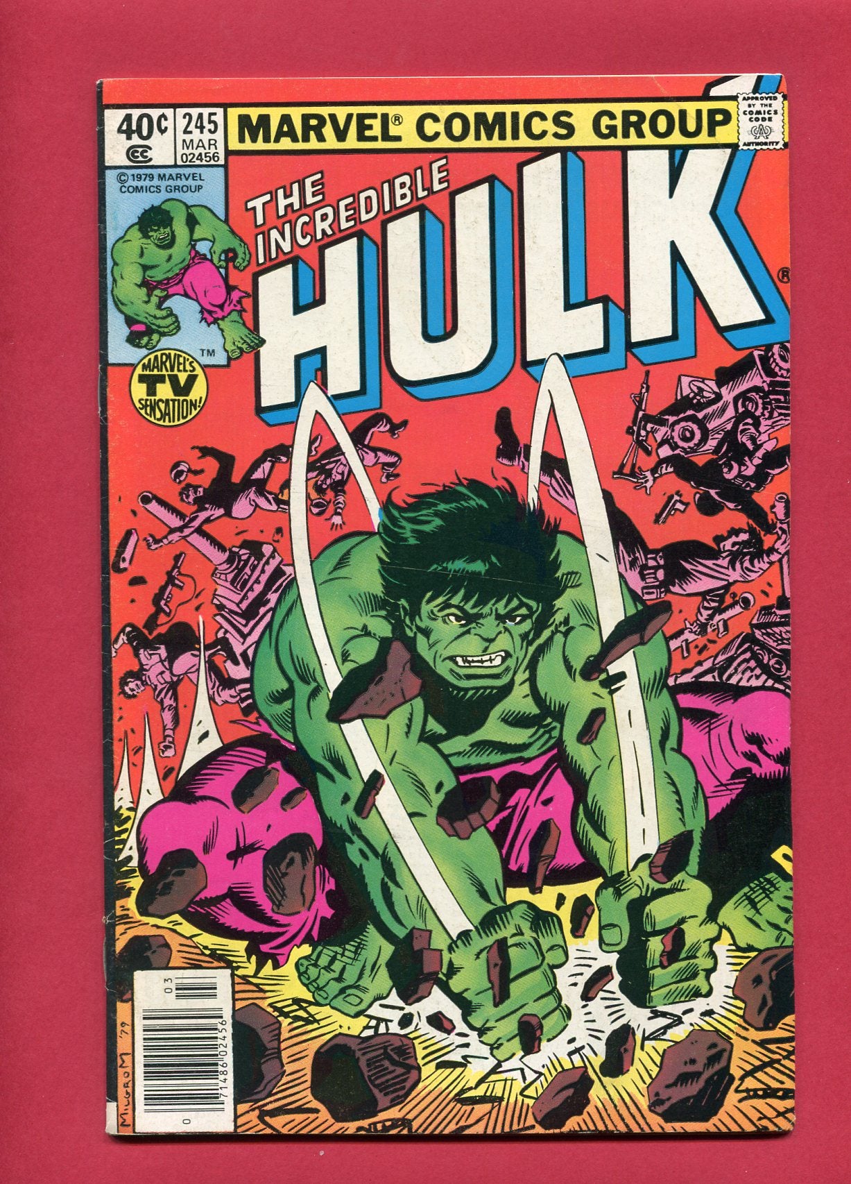 Incredible Hulk #245 (Mar 1980), 4.0 VG