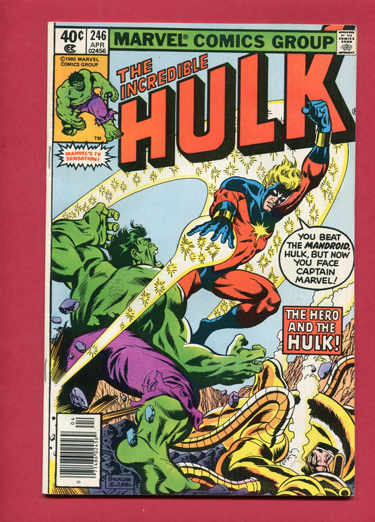 Incredible Hulk #246 (Apr 1980), 6.5 FN+