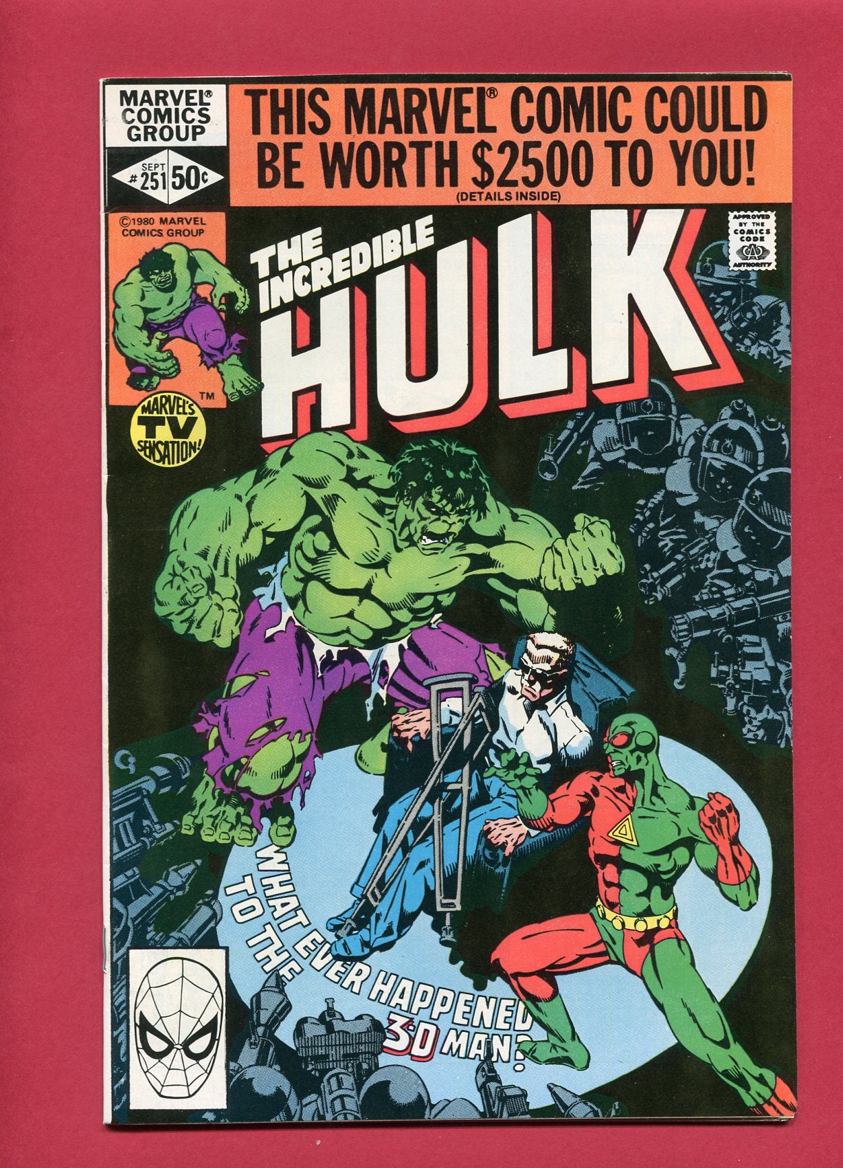 Incredible Hulk #251 (Sep 1980), 8.5 VF+