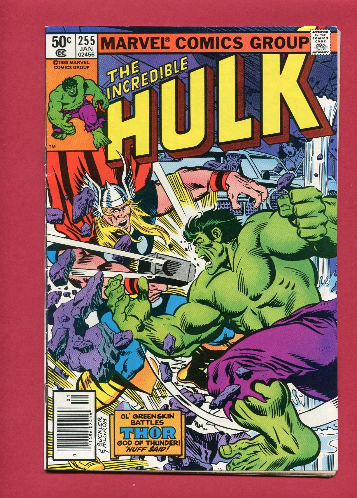 Incredible Hulk #255 (Jan 1981), 7.0 FN/VF