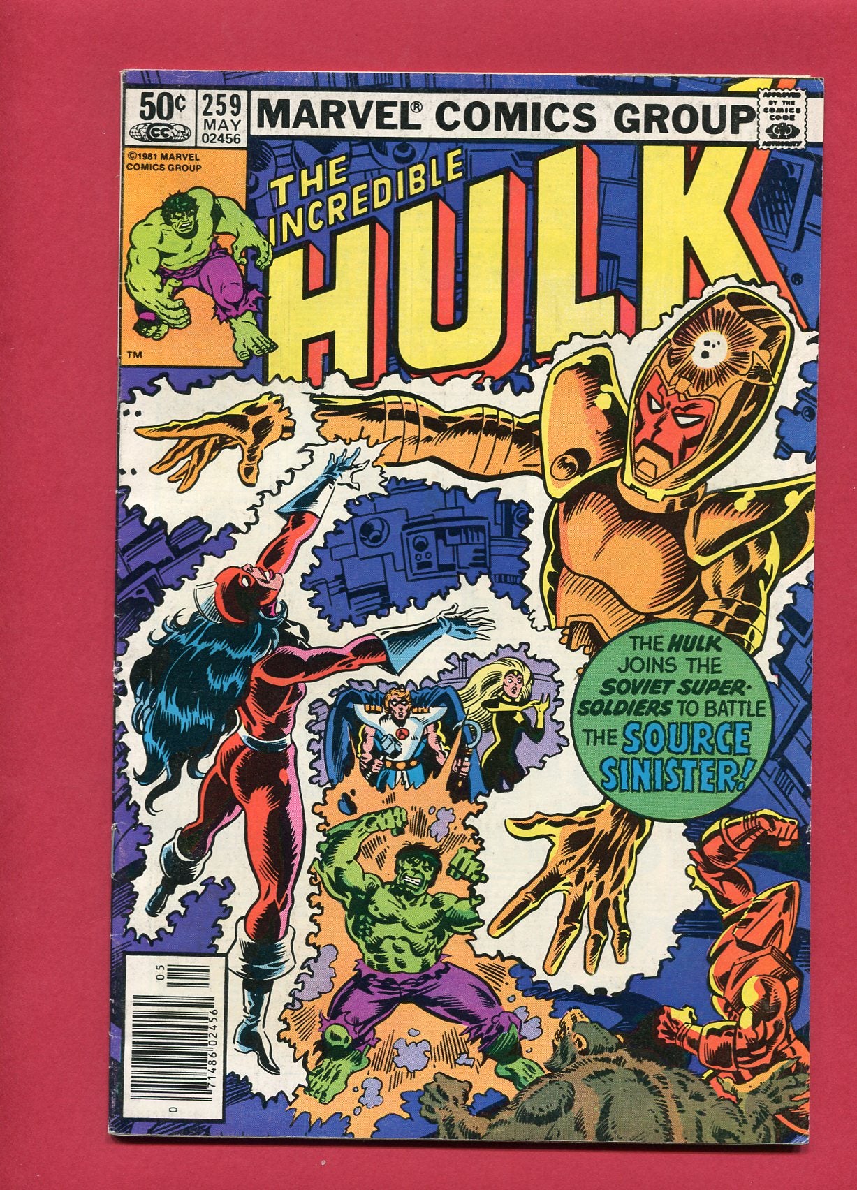 Incredible Hulk #259 (May 1981), 6.0 FN
