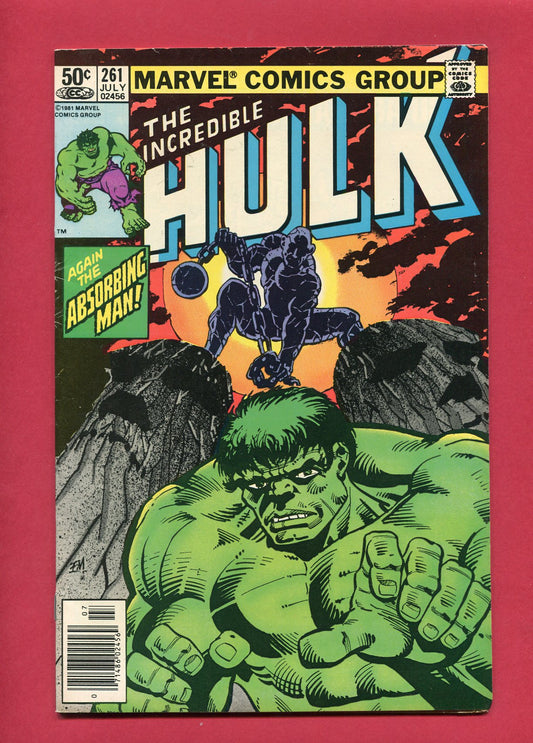 Incredible Hulk #261 (Jul 1981), 7.0 FN/VF