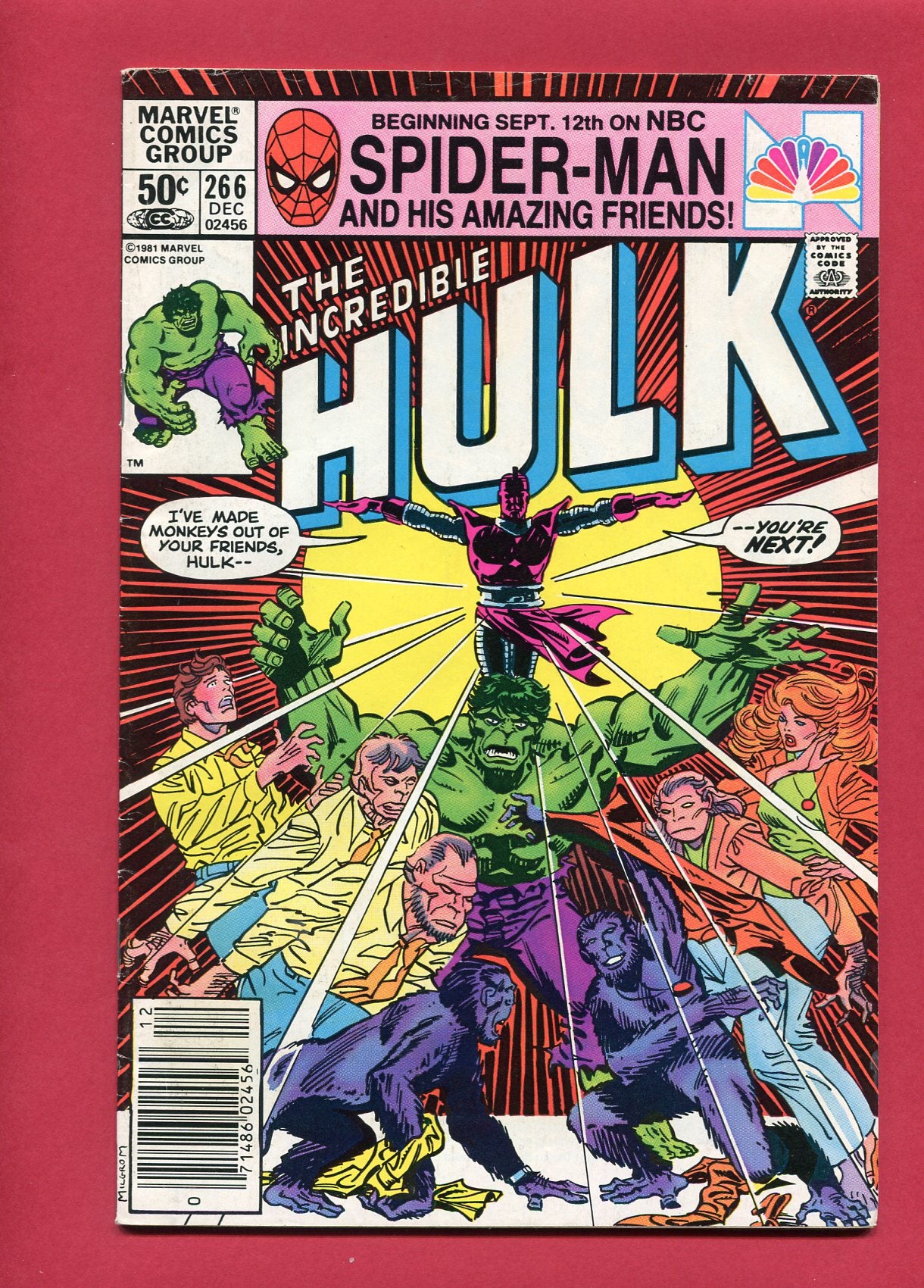 Incredible Hulk #266 (Dec 1981), 5.0 VG/FN