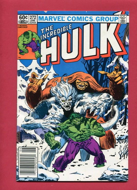 Incredible Hulk #272 (Jun 1982), 6.0 FN