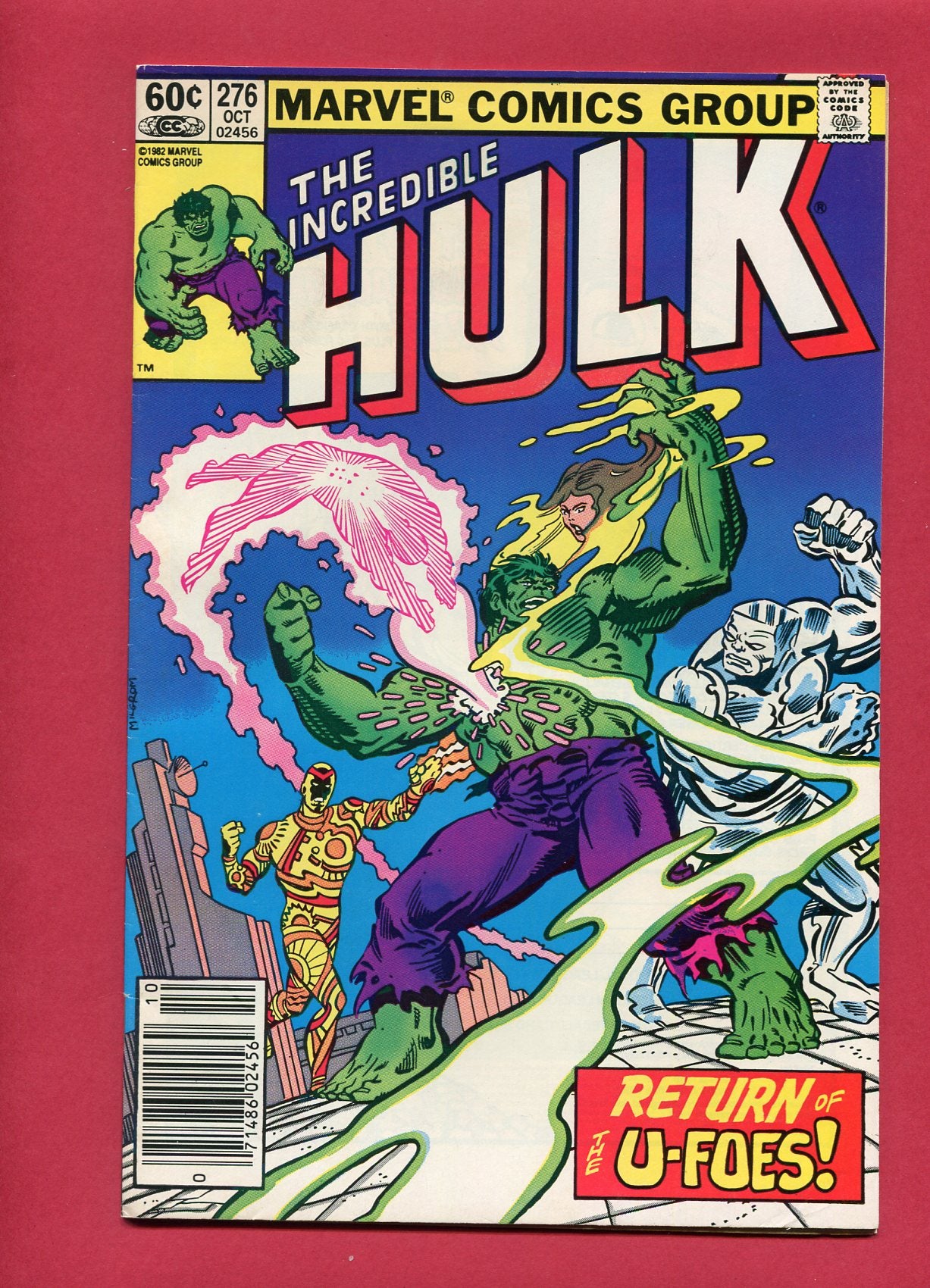 Incredible Hulk #276 (Oct 1982), 8.0 VF