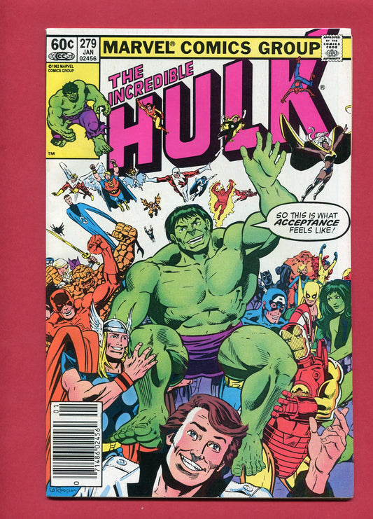 Incredible Hulk #279 (Jan 1983), 9.2 NM-