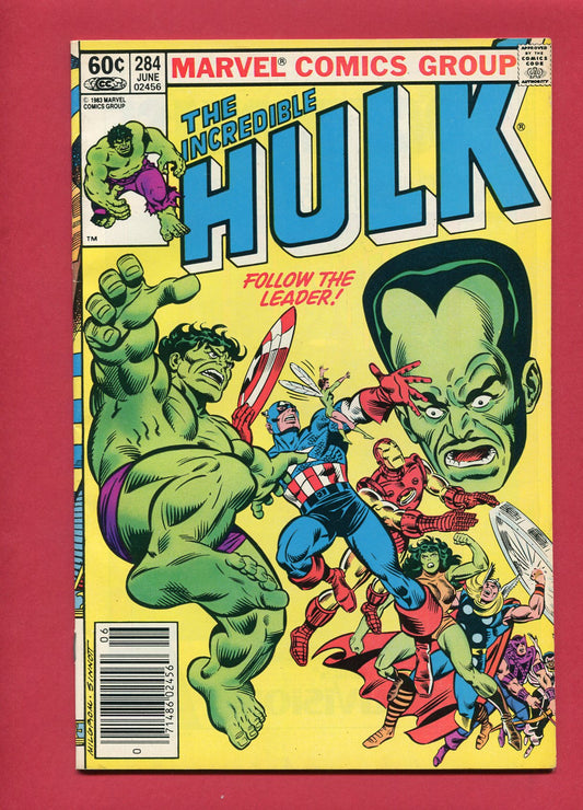 Incredible Hulk #284 (Jun 1983), 8.5 VF+