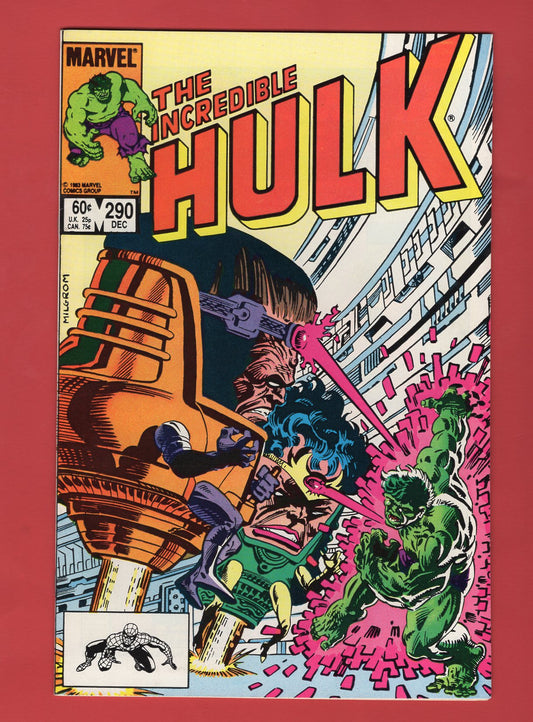 Incredible Hulk #290 (Dec 1983), 9.2 NM-