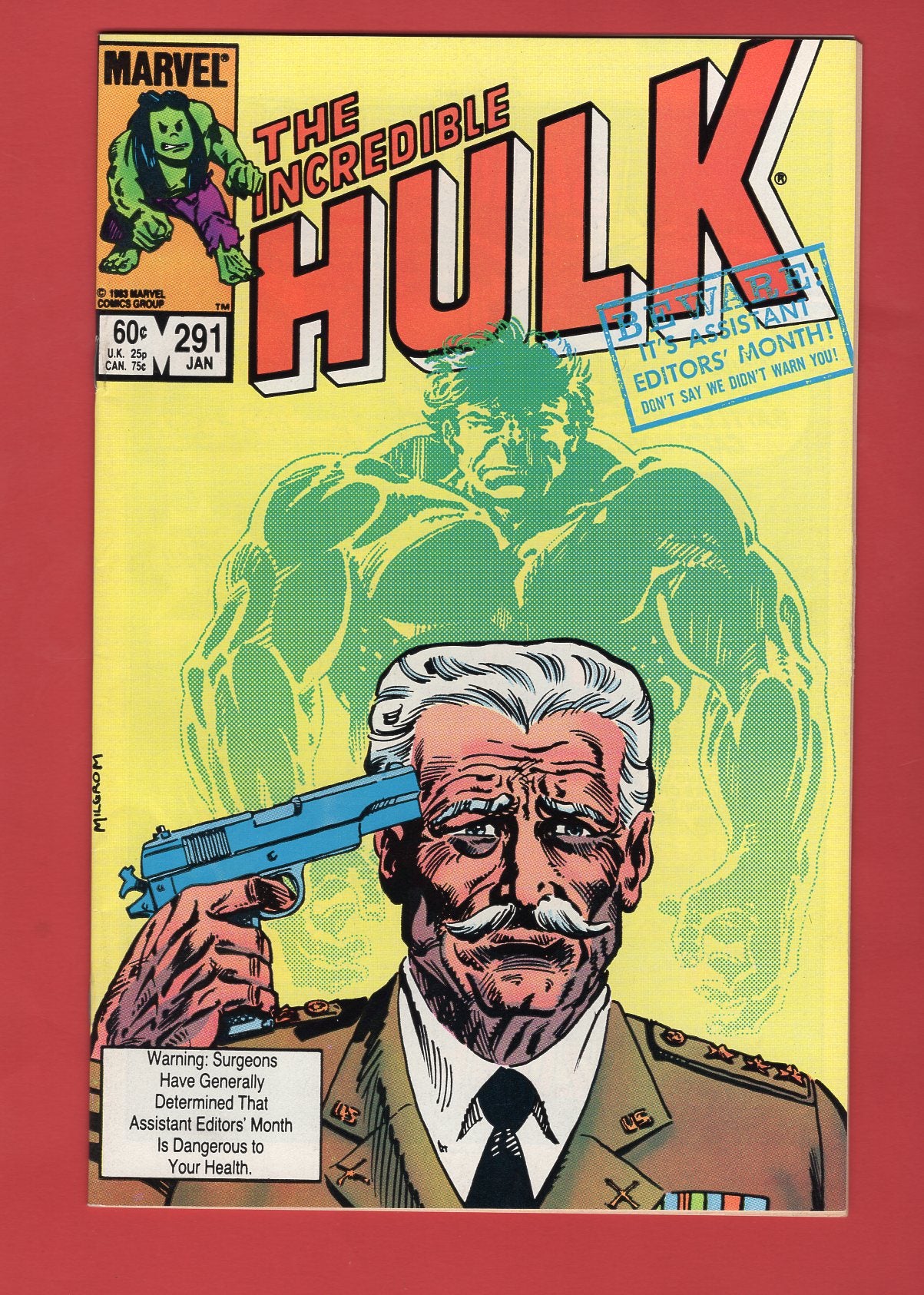 Incredible Hulk #291 (Jan 1984), 9.2 NM-