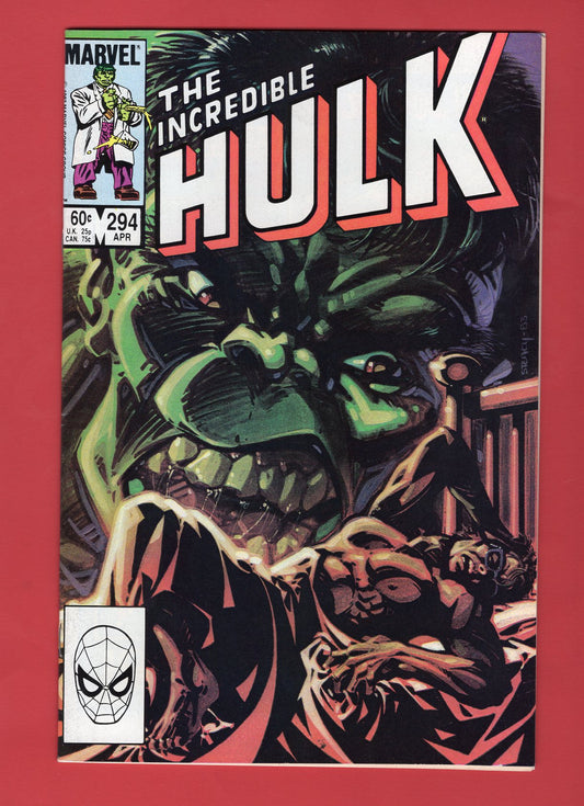 Incredible Hulk #294 (Apr 1984), 8.5 VF+