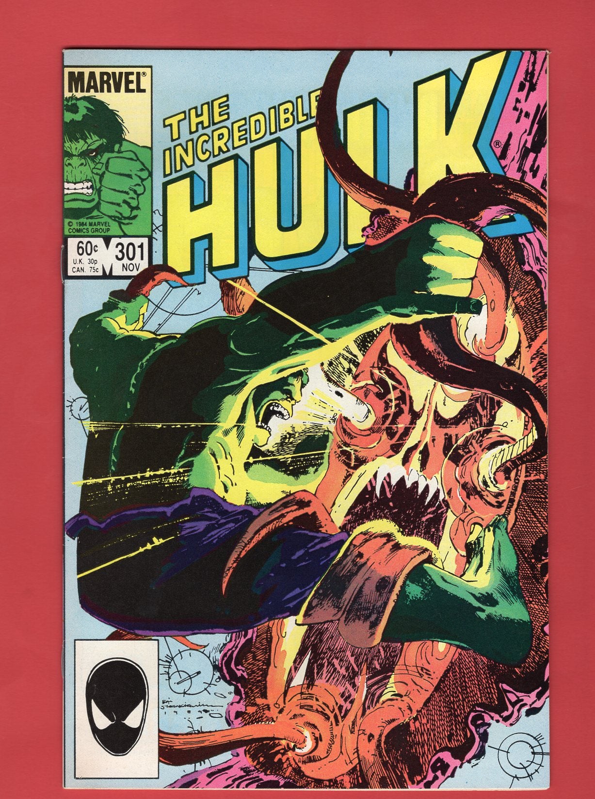 Incredible Hulk #301 (Nov 1984), 8.0 VF