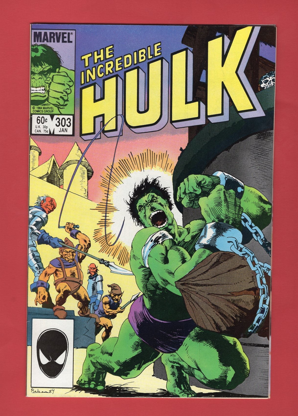 Incredible Hulk #303 (Jan 1985), 8.0 VF