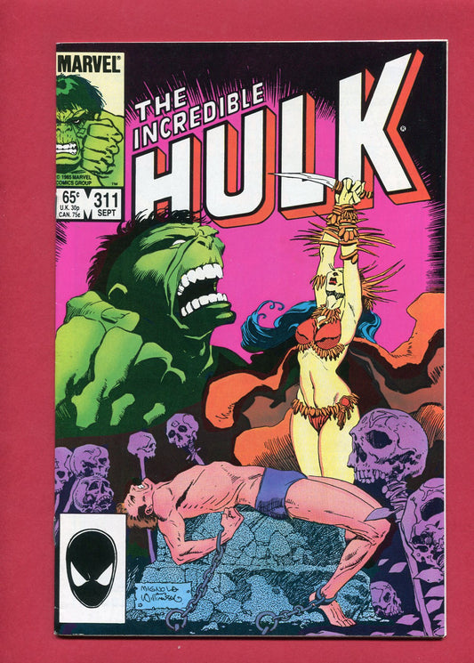 Incredible Hulk #311 (Sep 1985), 8.5 VF+