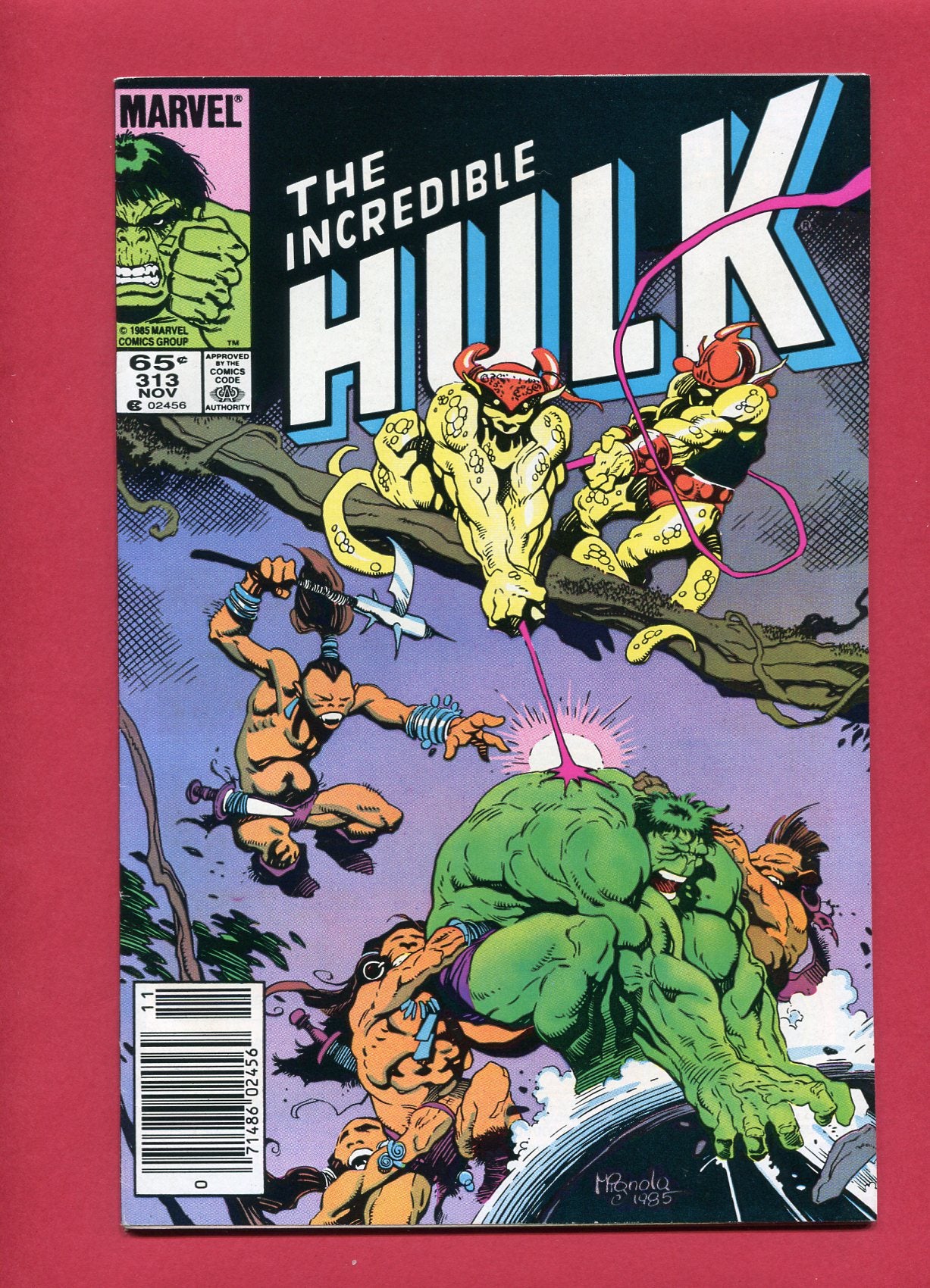 Incredible Hulk #313 (Nov 1985), 8.0 VF
